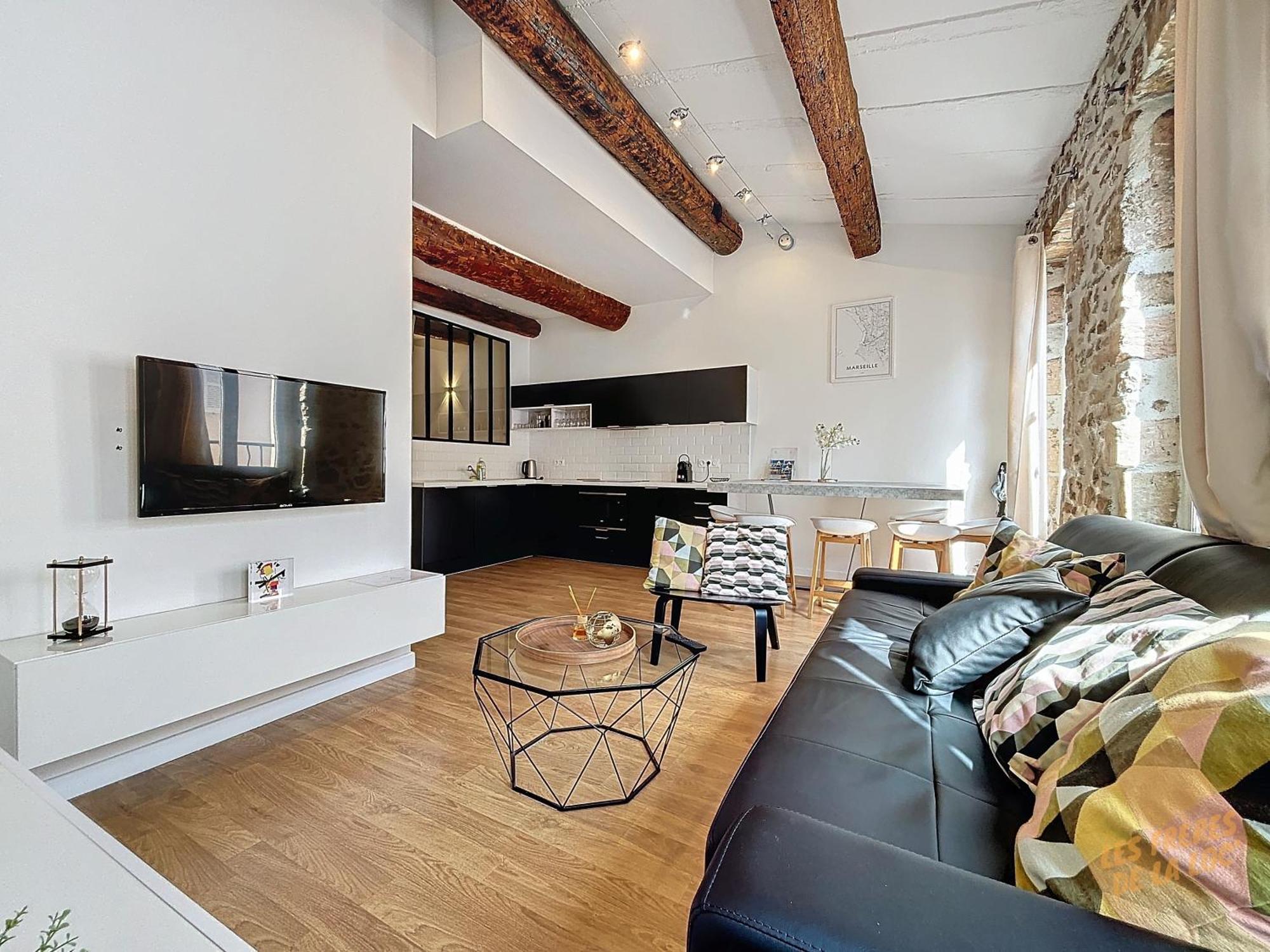 Charmant Appartement Au Vieux-Port - Climatisation - Les Freres De La Loc' Marsilia Exterior foto